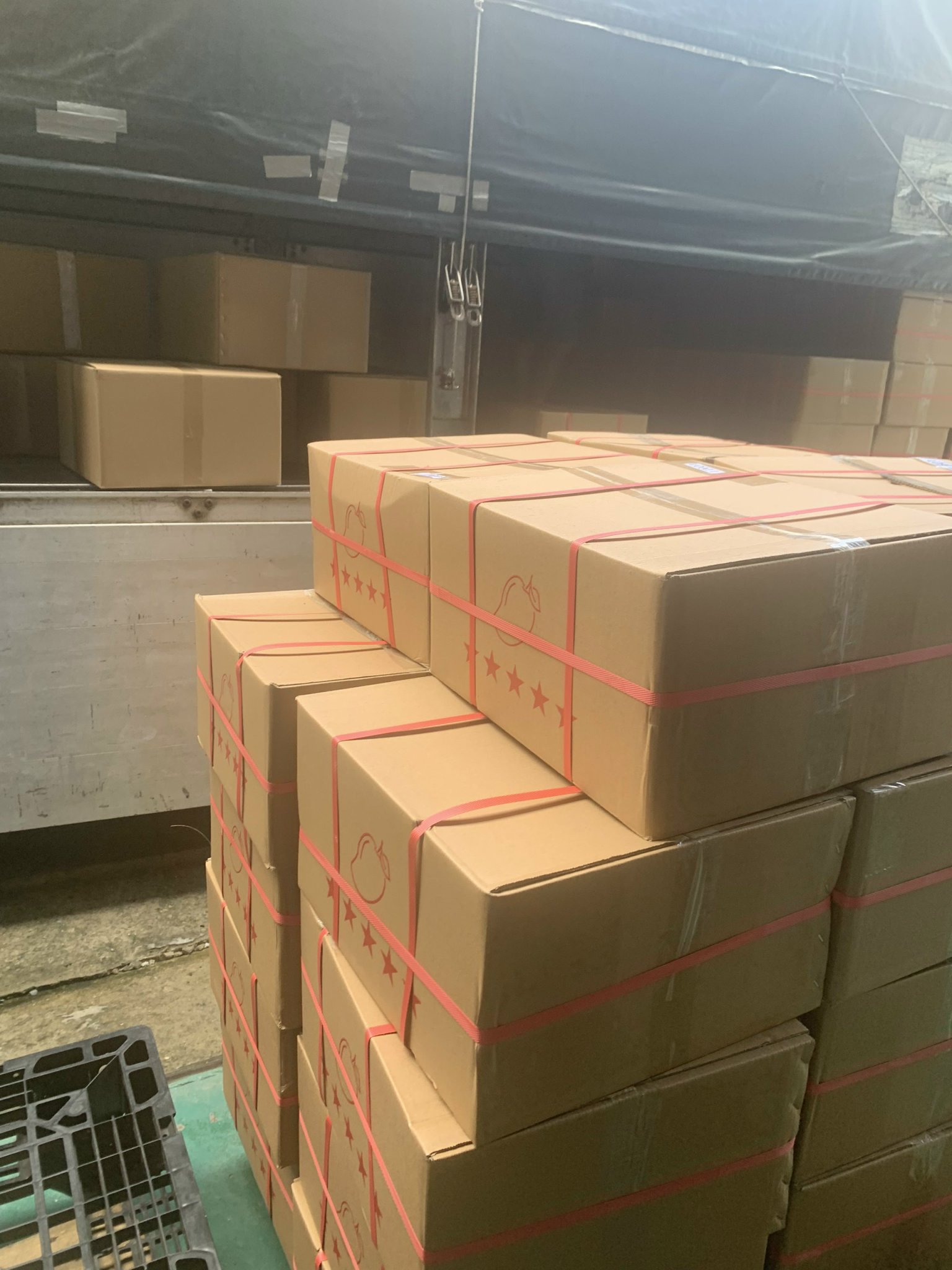 Finished goods cartons