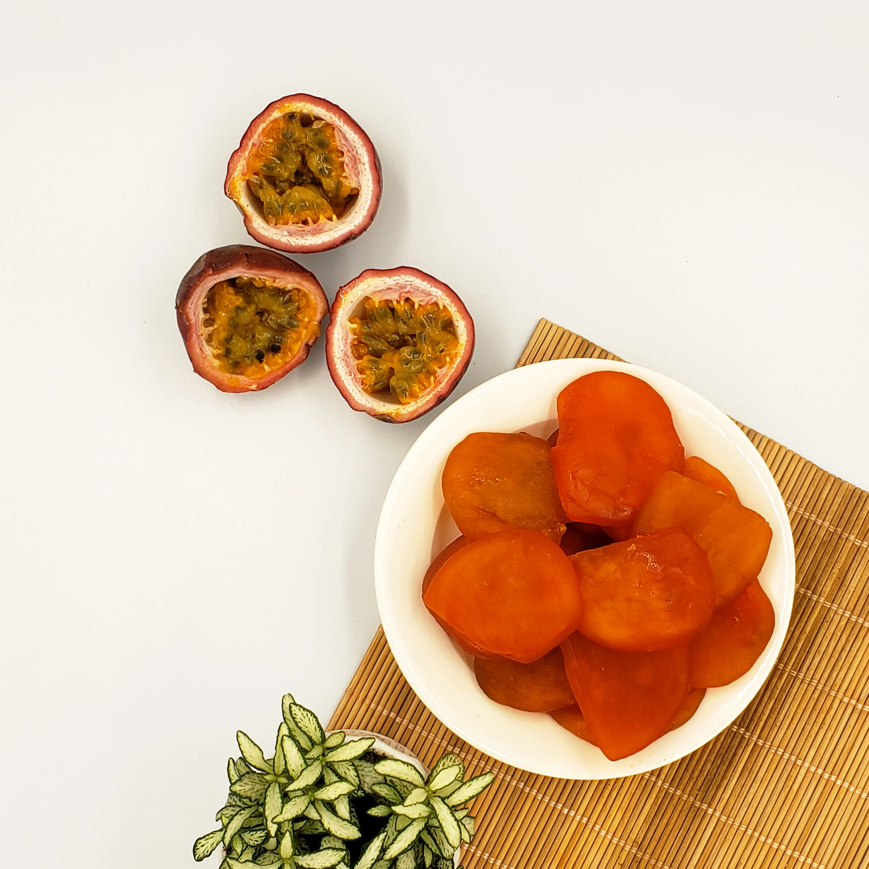 Soft dried passion fruit
