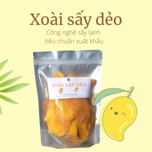 Trái cây sấy dẻo, xoài sấy dẻo shop trái cây sấy nhiệt đới