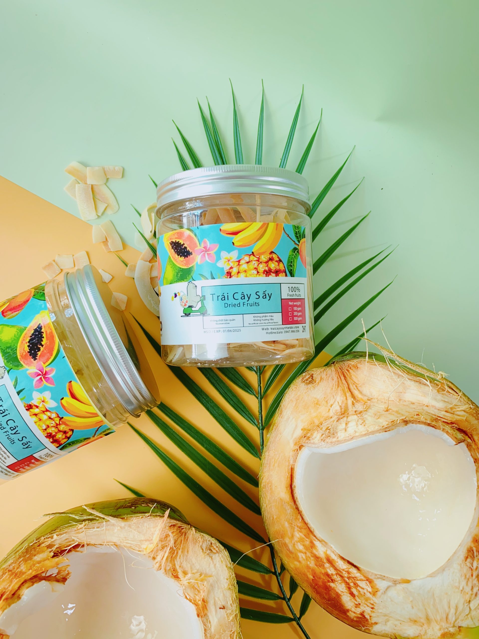 Dừa Sấy Giòn Tropito