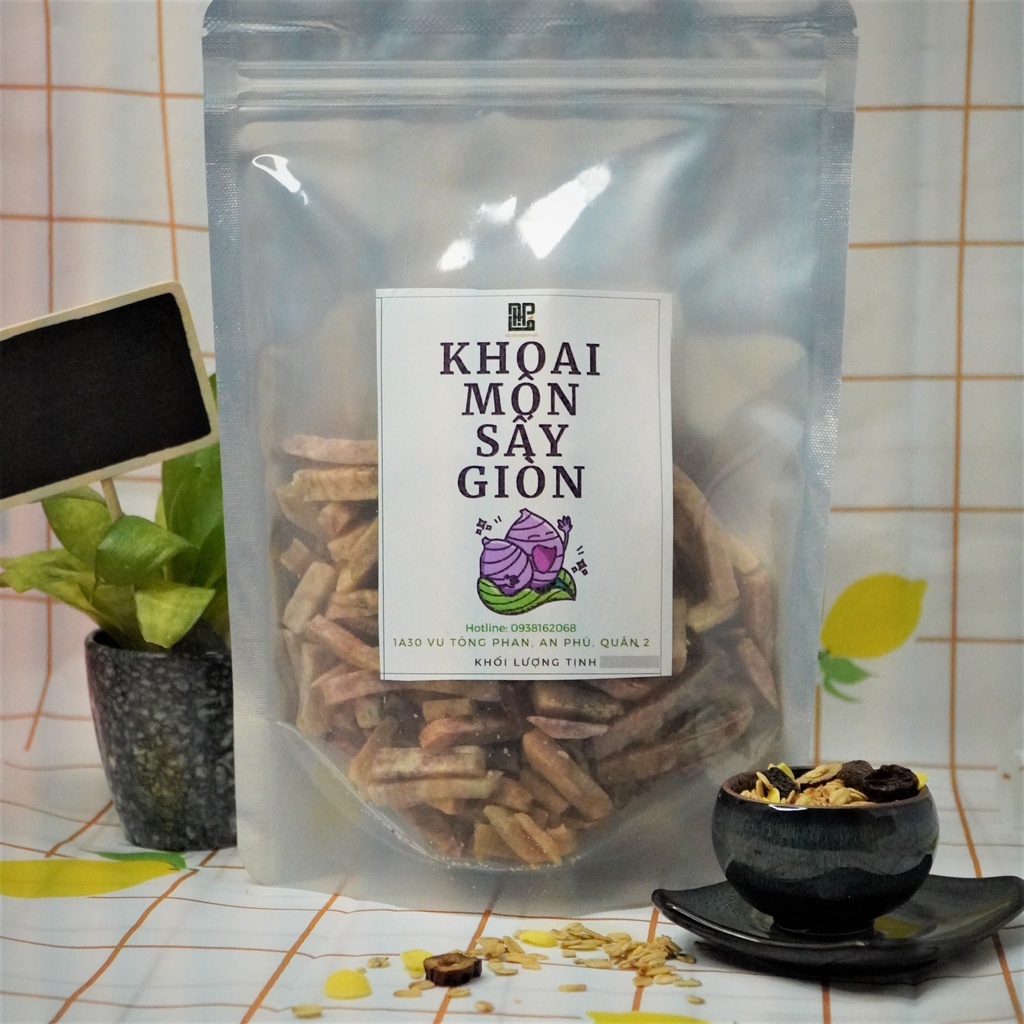 Khoai Môn Sấy Giòn TROPITO – Đồ Ăn Vặt Healthy Ngon Khó Cưỡng | TROPITO