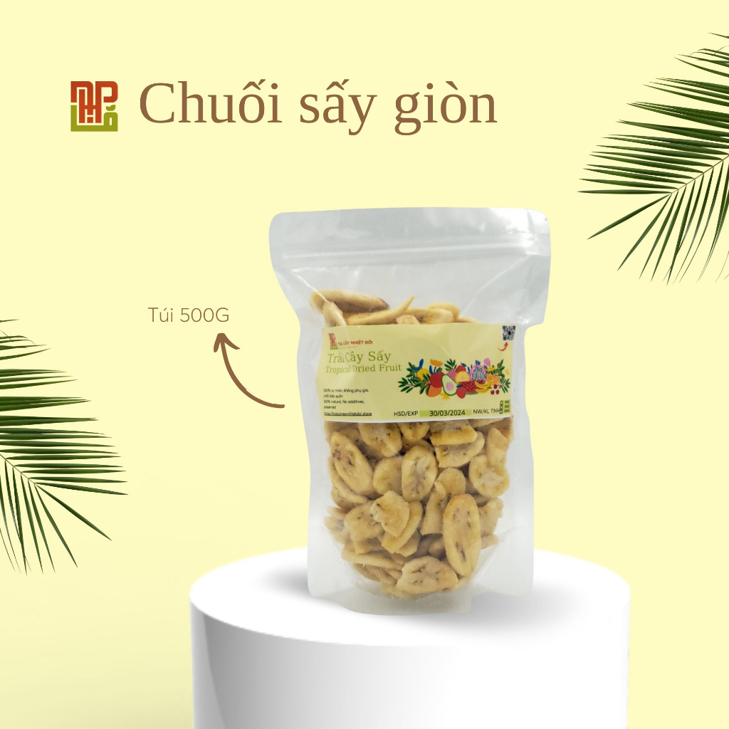 Chuối sấy giòn Tropito