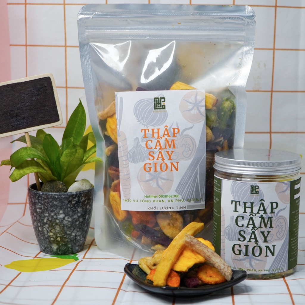 Rau Củ Sấy Giòn Thập Cẩm TROPITO – Mixed Fruit Veggie Chips Healthy